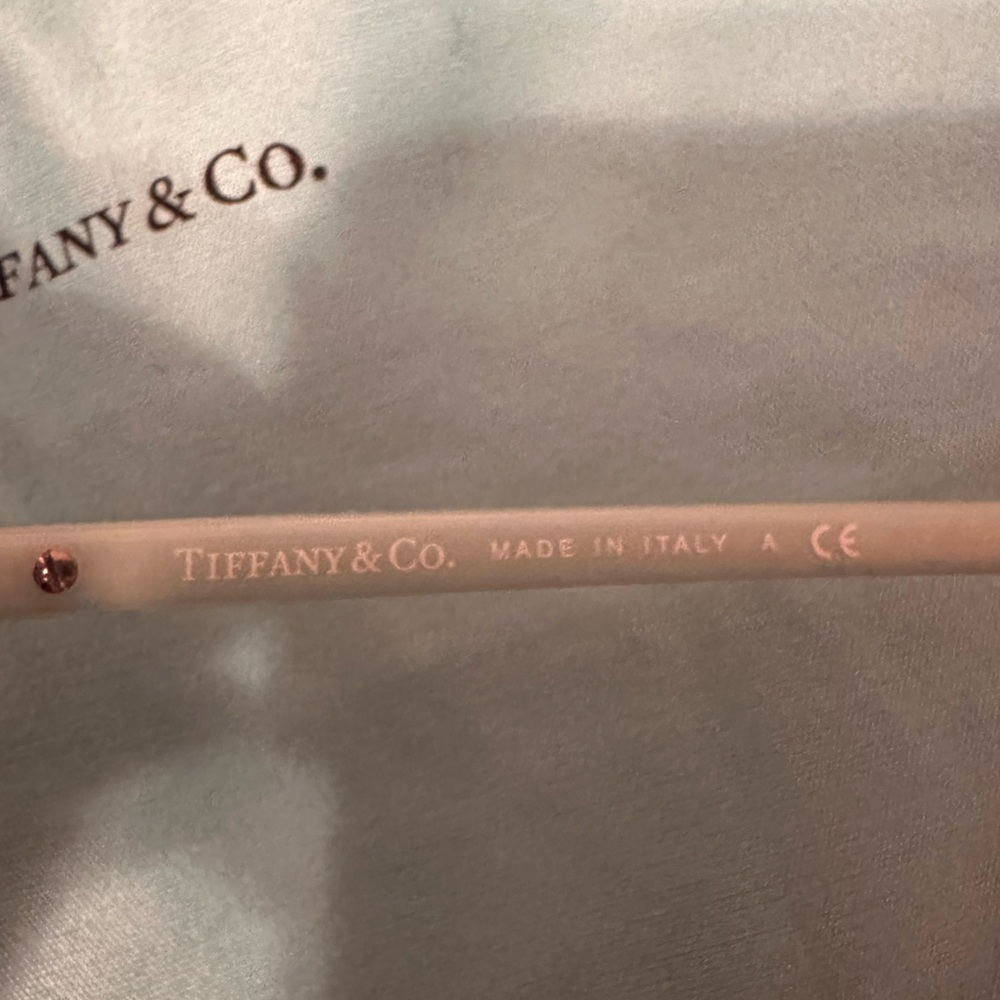 Tiffany & Co eye glasses - hard case - soft case - cleaning cloth - Picture 4 of 6